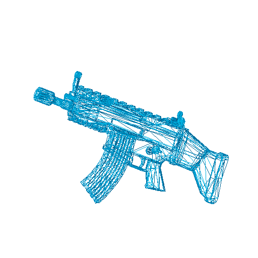 Wireframe Scar